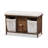 Polyester Upholstered Storage Bench