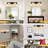 Bathroom Lighting Fixtures: 4-Light Bathroom Vanity Light Over Mirror with Clear Glass Shade, Wall Lamp for Mirror-86851455-97526037