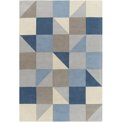 Bamse Wool Geometric Indoor Rug