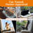 Cat Window Perch - Cat Hammock For Window - Solid Wood Seat & Strong Suction Cups - Cat Window Bed & Furniture For Cats Inside - Hanging Window Shelf For Small Medium Indoor Cats