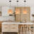 Highwoods 1 - Light Farmhouse Boho Rattan Pendant Light