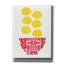 «Bowl of Lemons» par Linda Woods, art mural sur toile-24810590
