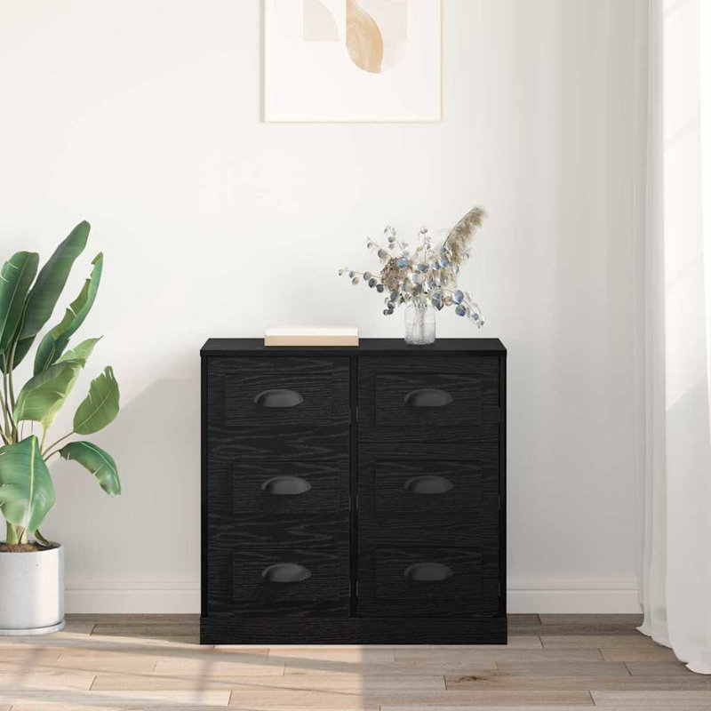 Sideboard Accent Chest, Black Oak