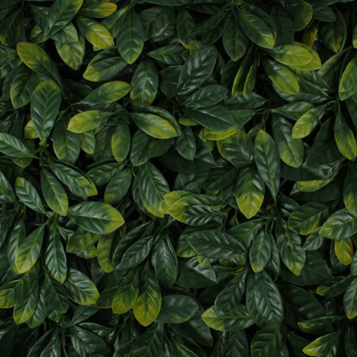 Laurel Foliage UV-protected for Outdoor Decor. 20"x20" panels (Set of 4)