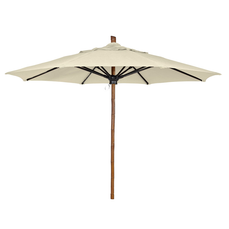 Prestige 96'' Market Umbrella, Natural Sunbrella®