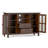 Tall Tv Media Stand - Russet Brown