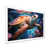 White Single Picture Framed