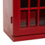 Wooden Vintage London Booth 3 Shelf Telephone Room Storage Unit