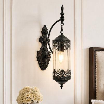  Rustic Gothic-Style Glass Wall Sconces