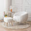 Fauteuil demi-tonneau avec repose-pieds Guerro-1365278746