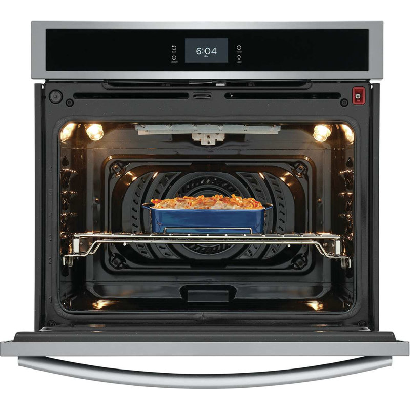 30" 5.3 cu. ft Convection Electric Single Wall Oven, Stainless Steel