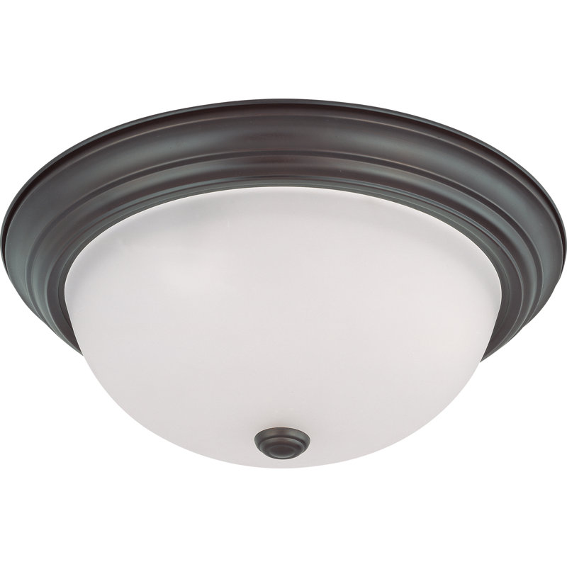 Plafonnier encastré Savannah, H 6 po x l 15,25 po / non