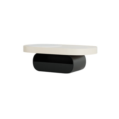 French Style Durable Wood Coffee Table