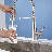 AWZTOO Pull Down Kitchen Faucet