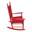 Chaise berçante en bois-309194450