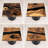 Square Handmade Epoxy Coffee Table 41"-1023633584