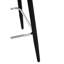 Upholstered Counter Stool with Metal Frame-413690444-413690445