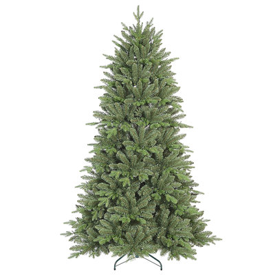 Arbre de Noël 7pi avec 340 lumières DEL RVB et installation facile, 2126 pointes en PE / PVC, 50 fonctions