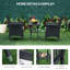 2 - Person Patio Dining Set Rectangular Table-33529334