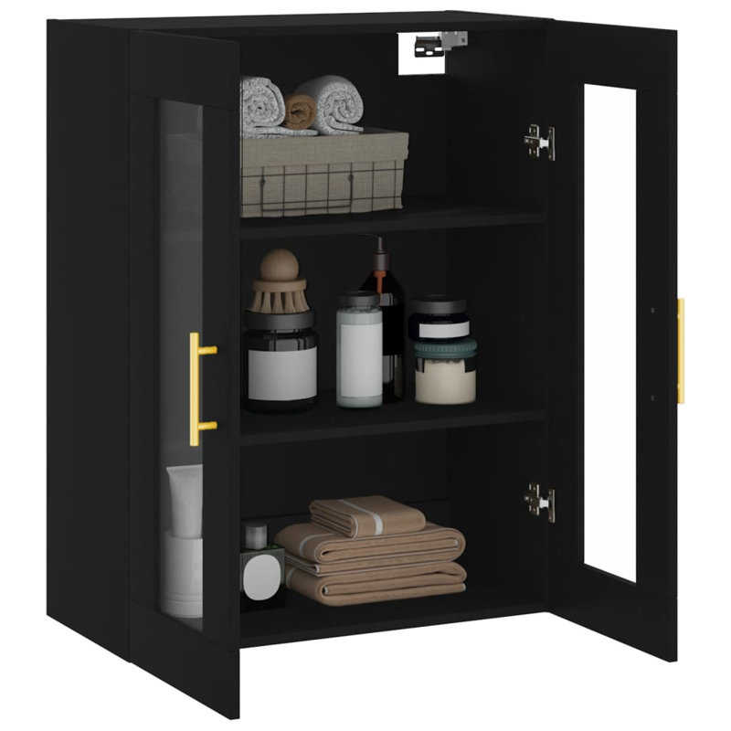 Maritxu Bathroom Cabinet, Black