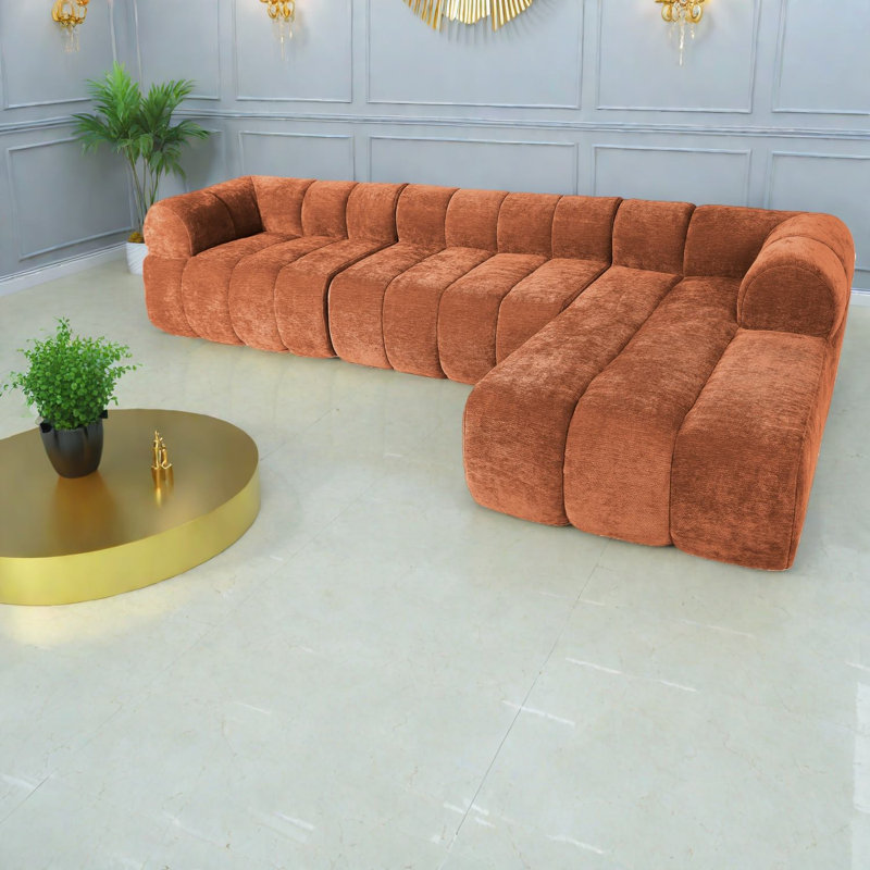 Modulaires spacieux et modernes, revêtement ultra-doux, idéal pour les salons