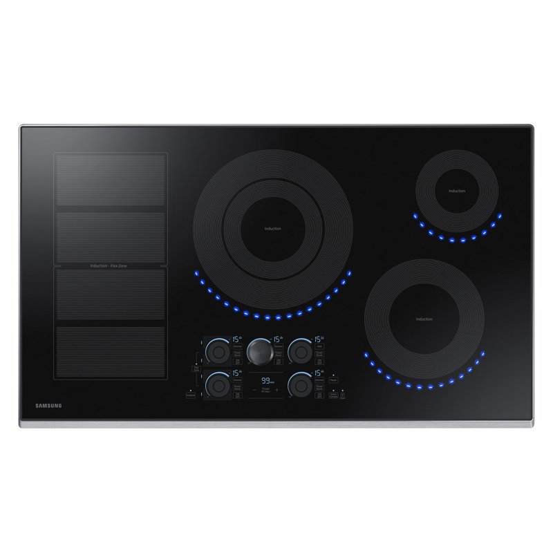 Samsung 36" Smart Induction Cooktop, Stainless Steel
