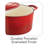 Tramontina Bestow Enameled Cast Iron Round Gourmet Dutch Oven-369521779-369521769