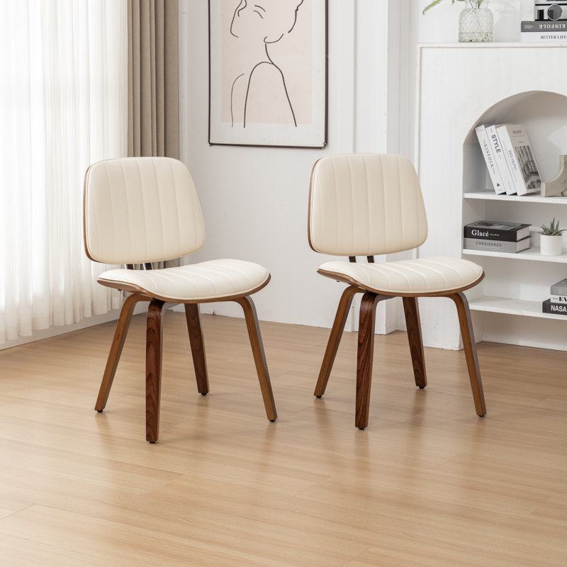 Sabrena Upholstered Dining Chair, Beige