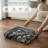 Washable Farmhouse Floral Area Rug with Non-Slip for Bedroom Nursery Living Room Decor-Black-1712371959-1713935748