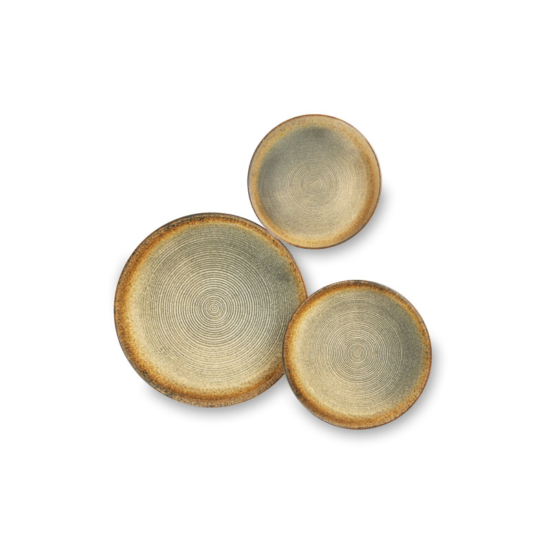 Demetra 12 Piece Ceramic Dinnerware Set - Service for 4
