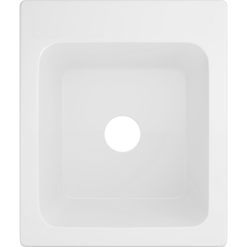 20" Drop In Single Basin SMC Laundry Sink
