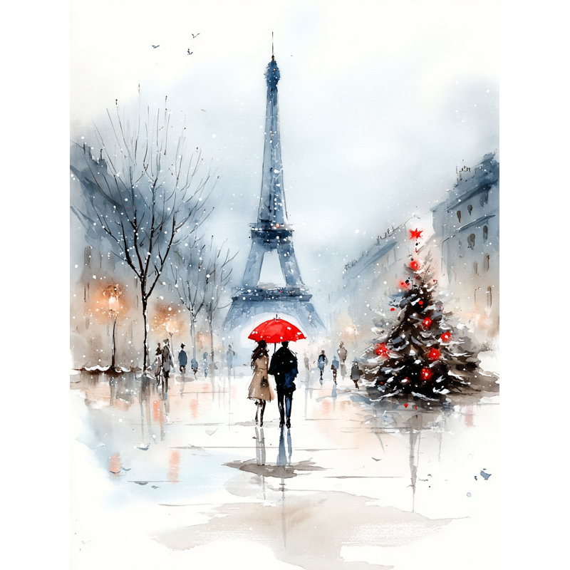 Art mural sur toile Paris Holiday
