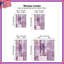 Layered Abstract Texture Window Curtains Abstract Sheer & Room Darkening - 2 Panels-1376057783-1376057782
