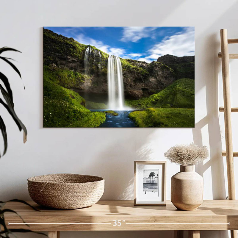 Alvord chassant les chutes d'eau, H 16 po x l 24 po