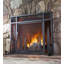 Single Panel Steel Fireplace Screen
