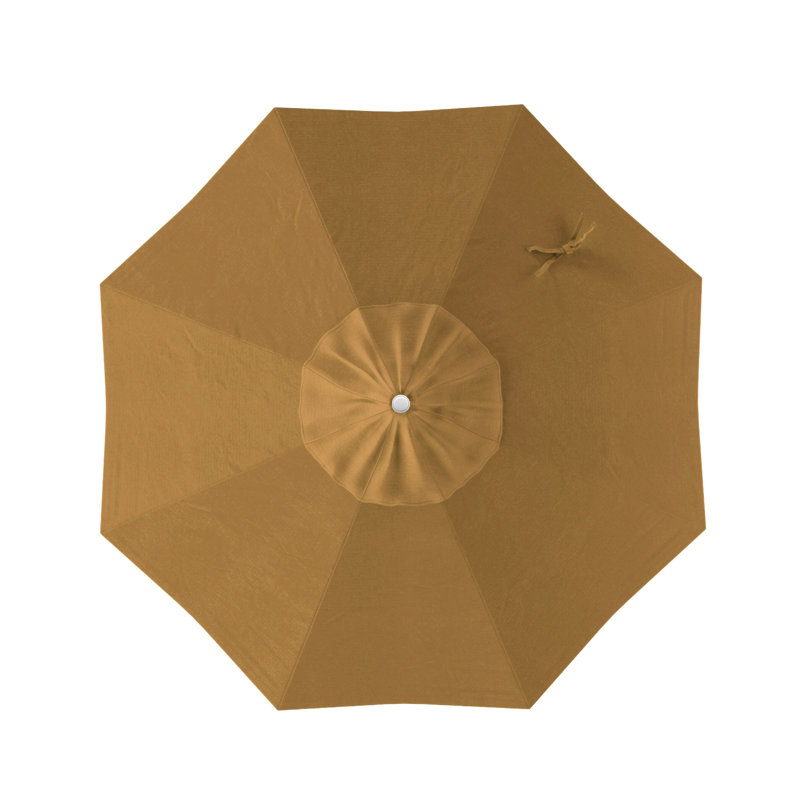 Parasol sunbrella de marché 7,5' Wallach, Toile toile Sunbrella® blé