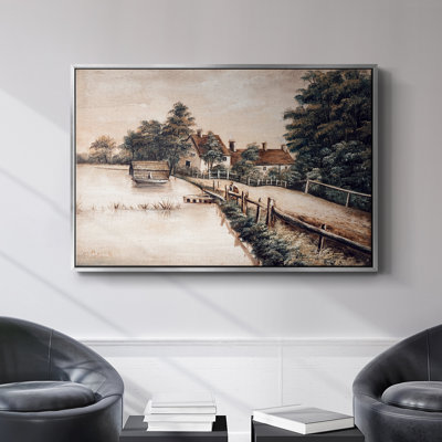 «Vintage Landscape -DCCCL XXV» sur toile