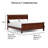Aberdeen Solid Wood Sleigh Bed-783995715-783995832
