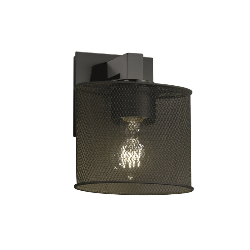 Bennett Armed Sconce, Polished Chrome