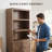 Hawthorne 71.9''Tall Bookcase with Storage Cabinet