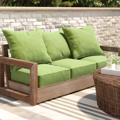 Alline Sunbrella Outdoor 5'' Sofa Seat / Back Cushion