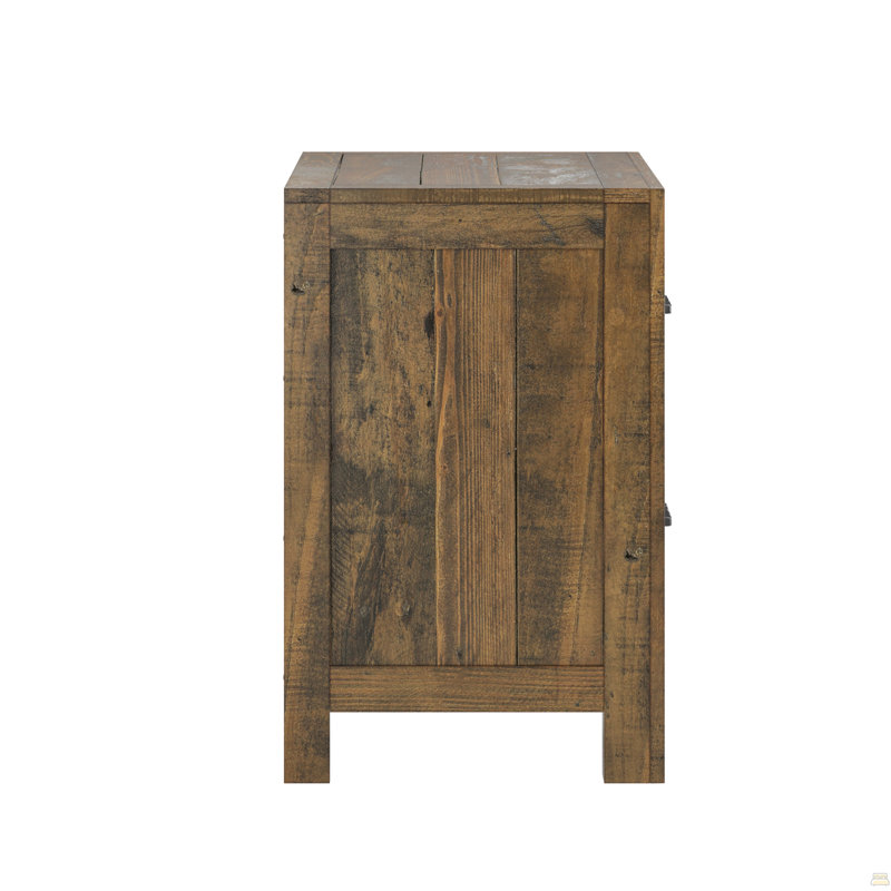 Table de chevet 2 tiroirs