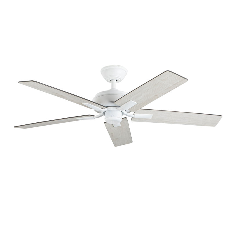 Erikson Ceiling Fan, White, Brown
