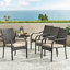 Chaises d'extérieur en osier, 56225,00CHRBRN KD