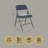 Bernadine Fabric Padded Folding Chair-1216391821