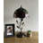 Lave Tiffany Table Lamp Stained Glass Rose Flowers LED Bulb Included 20"H*10"W*10"D