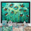 Emerald Elegance Poppies In The Breeze I