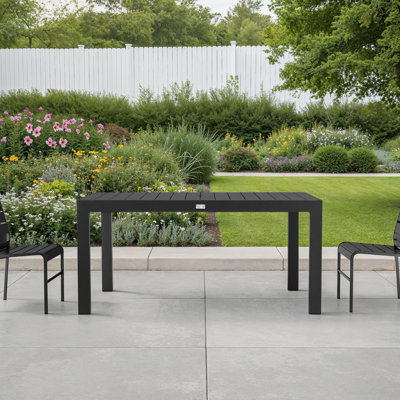 Braxdyn Patio Dining Table with Umbrella Hole