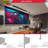 ProMounts Premium Universal Extended Overhead Ceiling Projector Mount, Supports up to 22lbs