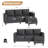 76.4'' Upholstered Sofa Chaise-1235360811